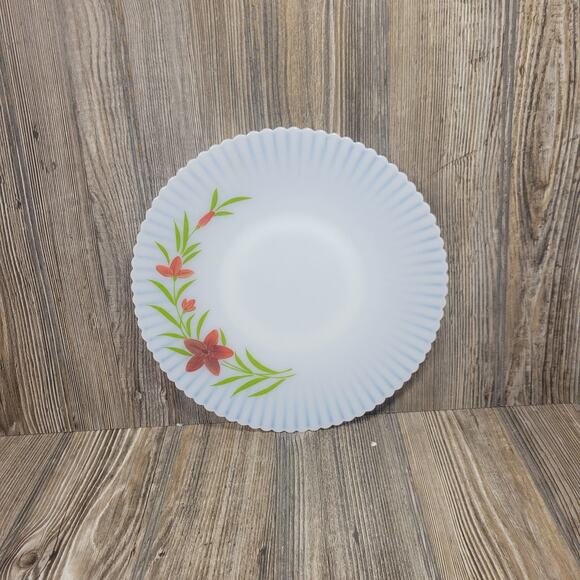 Vintage Cake Plate Petalware Florette MacBeth Evans - Picture 1 of 4